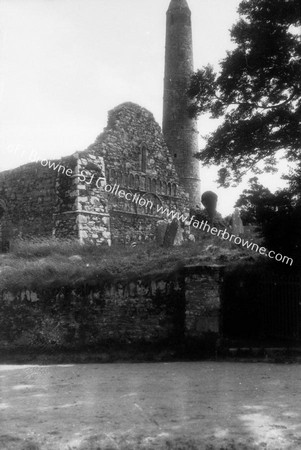 ARDNEORE CATHEDRAL W.GABLE & TOWER N.W..